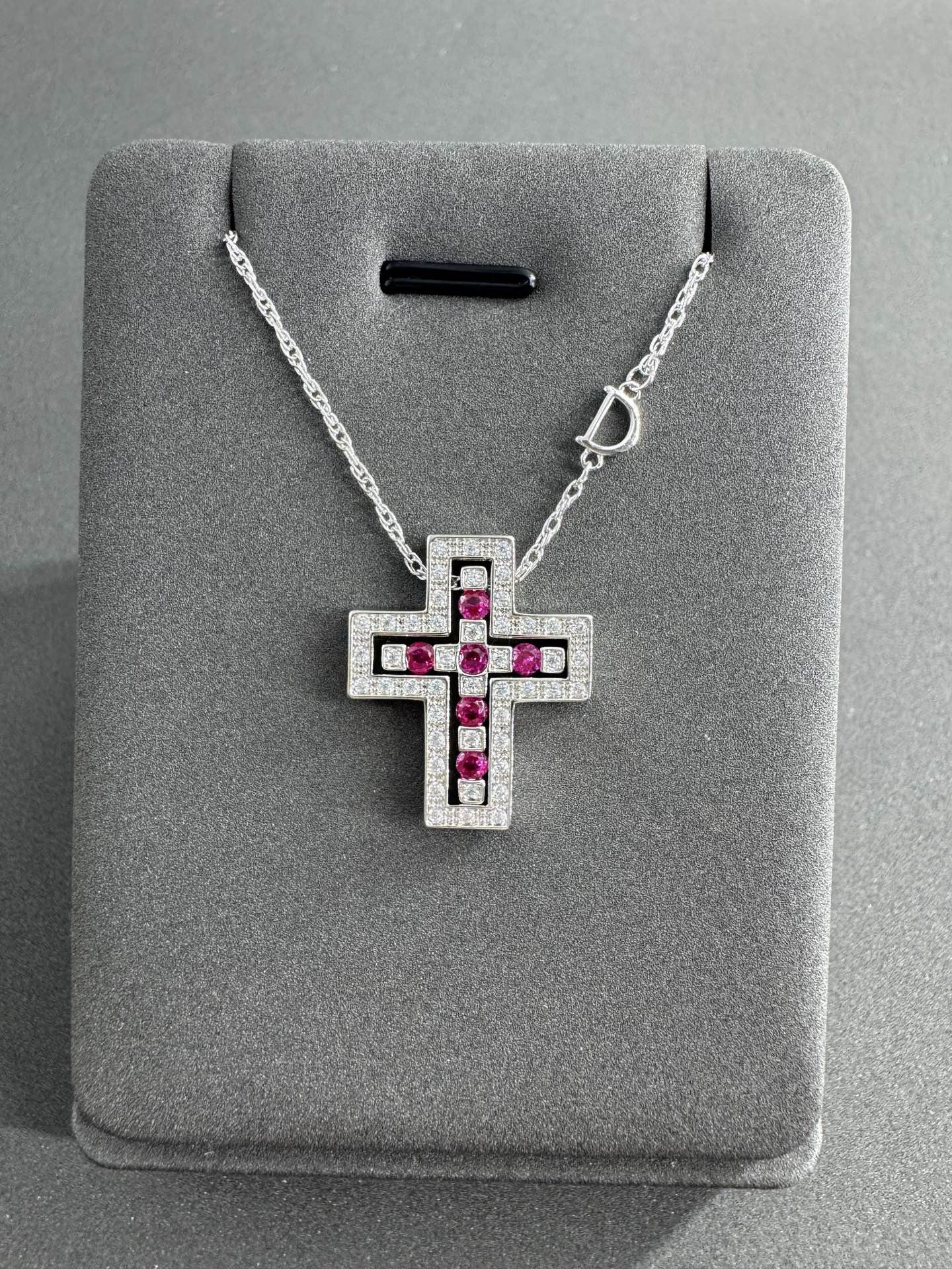 Chrome Hearts D Cross Pendant Necklace